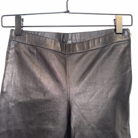 Gucci Y2K Black Stretch Plongé Leather Pants Straight Leg IT40 US4 Tom Ford NWT - Picture 4 of 13